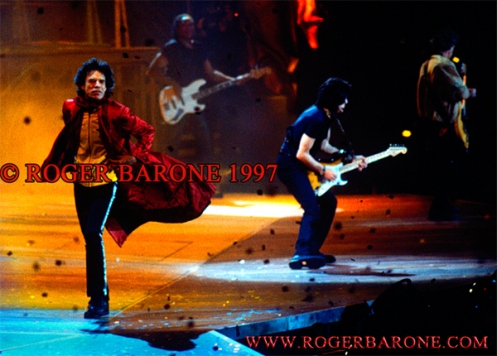 mick jagger red jacket